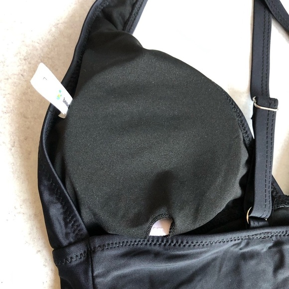 Beachsissi Tankini Top Black Size Large NWT - Picture 5 of 7